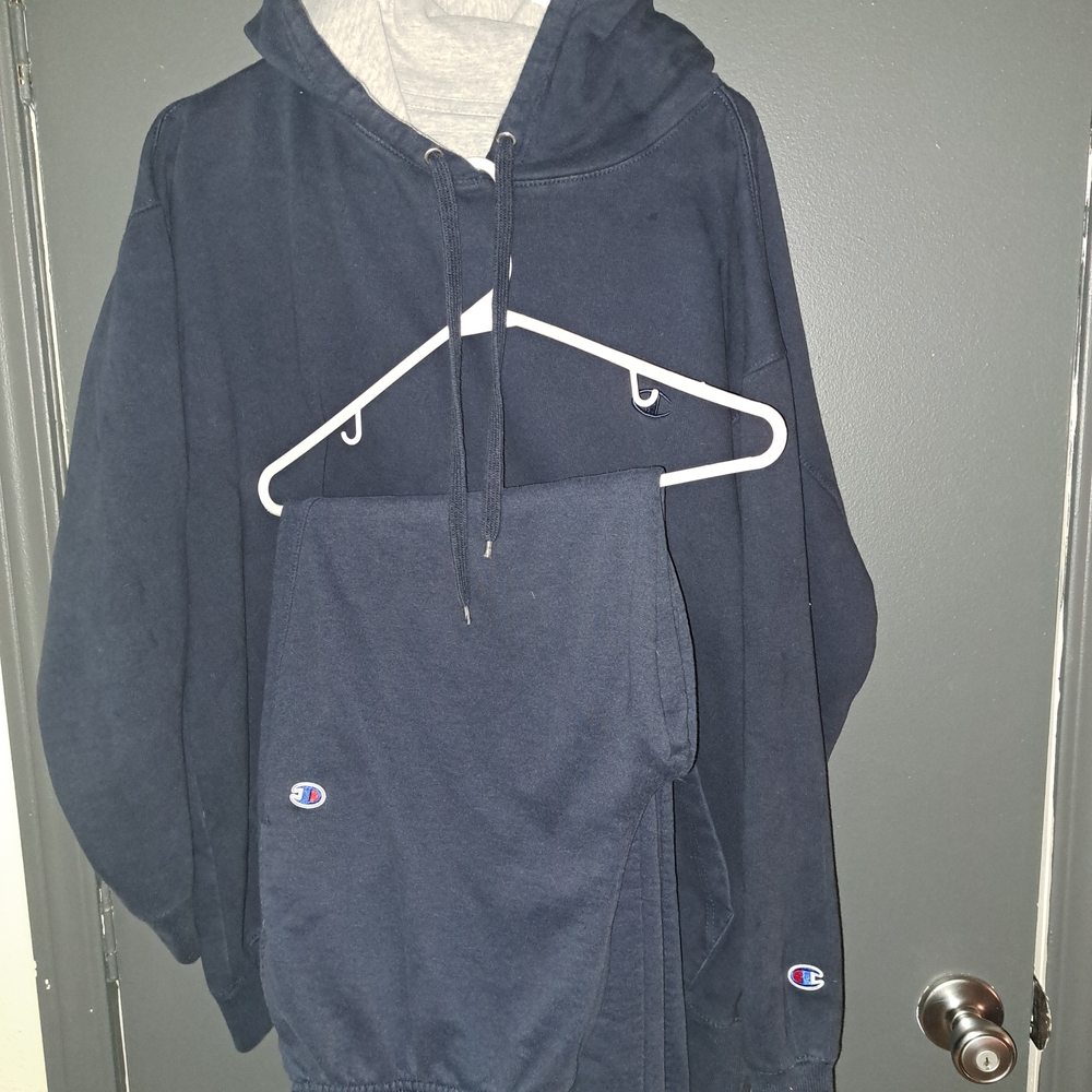 Champion Navy Blue Men's Hoodie